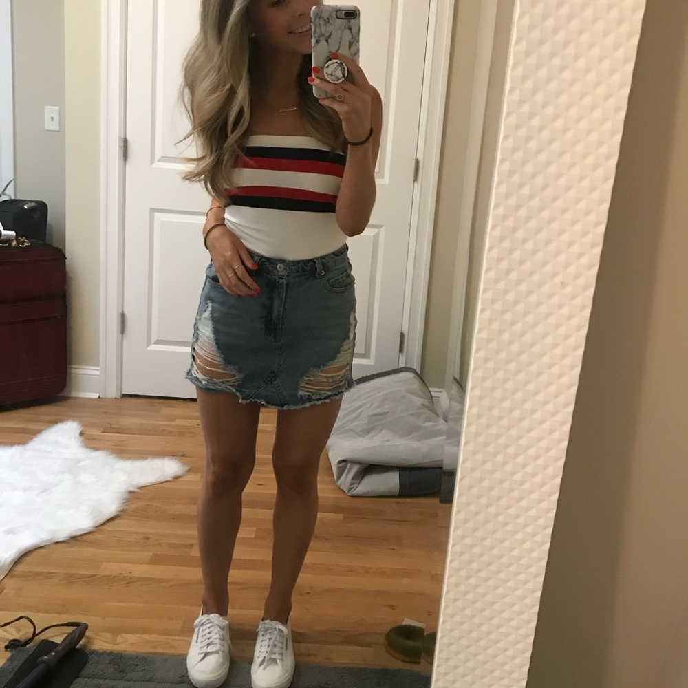 Denim Skirt